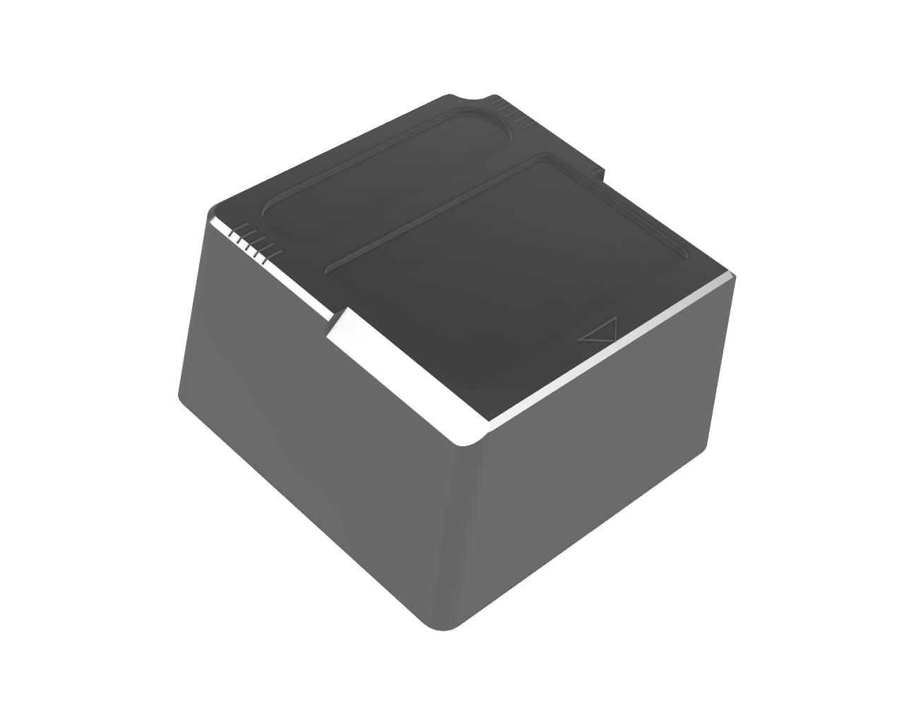 Metal CNC Machined Keycap (Tall)- Game Cartridge Silver