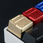 Metal CNC Machined Keycap (Tall)- Game Cartridge Brass